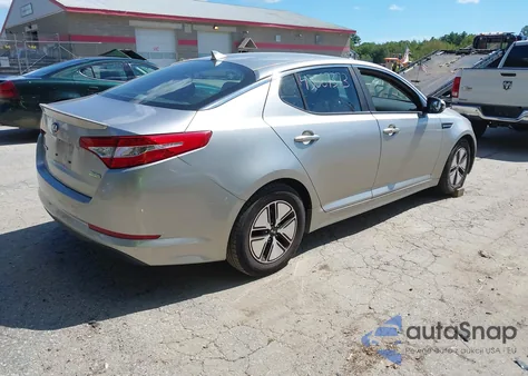 2012 Kia Optima Hybrid Ex from USA, damaged, VIN KNAGM4AD3C5026818